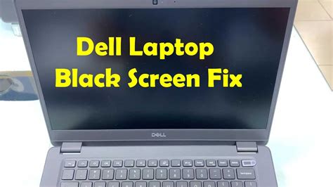 screen on dell laptop is black|why isn't my dell laptop turning on.